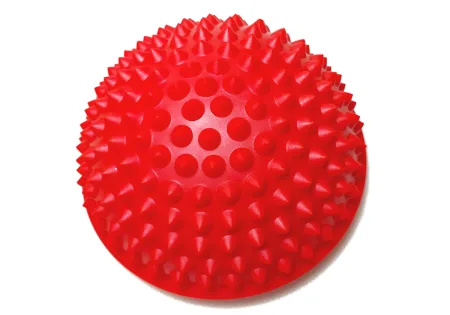 Полусфера массажная kinderball EasyFit 15 см жесткая красная