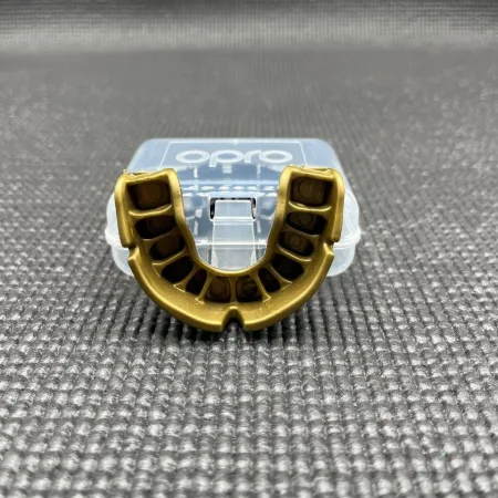 Капа OPRO Gold доросла (вік 11+) Grillz Чорно-золотий