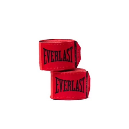 Бинти боксерські Everlast ELITE HANDWRAPS червоний універсальний 180 дюймів (457,2 см) (оригінал) P00003325