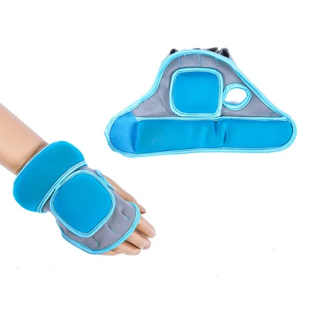 Обтяжувачі IronMaster на руку синій/сірий