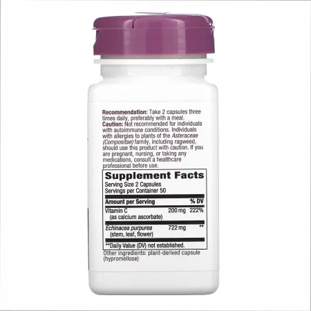 Echinacea & Vitamin C - 100 капсул