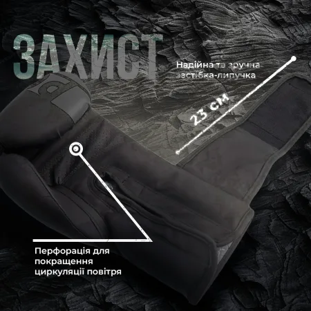 Боксерські рукавиці PowerPlay 3086 Matt Challenger чорні 10 унцій