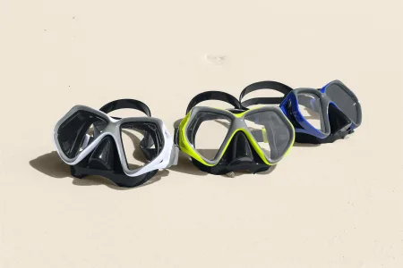 Маска для плавання BESTWAY 14+ 22075 Чорний/Білий