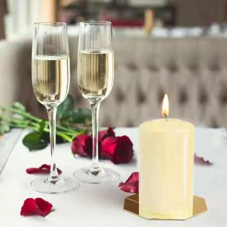 Свічка парафінова циліндрична молочна sw60/150