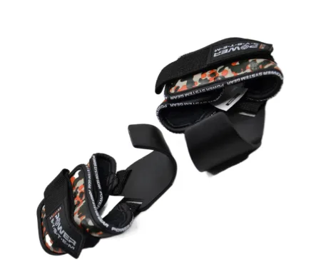 Гаки для тяги на зап'ястя Power System PS-3370 Hooks Camo Black/Red - L