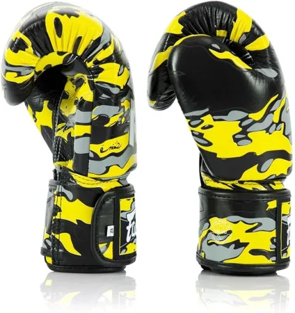 Боксерські рукавиці Fairtex BGV-ONE X STBG (натуральна шкіра) 12 унцій (бинти в комплекті)
