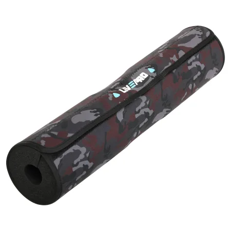 Barbell pad cushioning LiveUp black LP8093