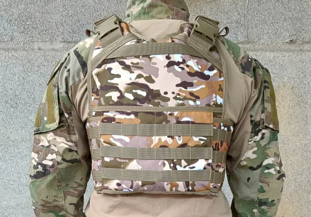 Плитоноска Pantsyr-2 (тактичний військовий жилет, бронежилет MOLLE) Multicam Arid