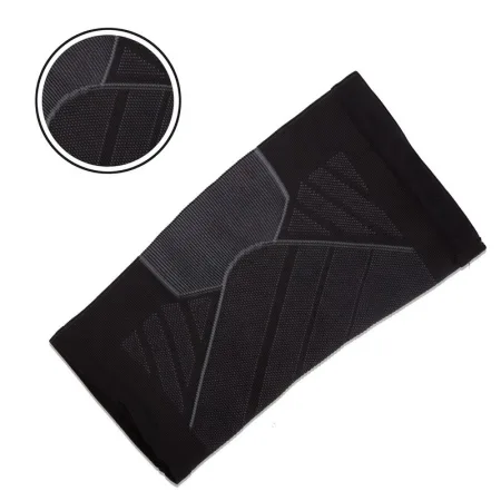 Наколінник бандаж еластичний MUTE 1 шт 9005 Чорний-поманранчевий