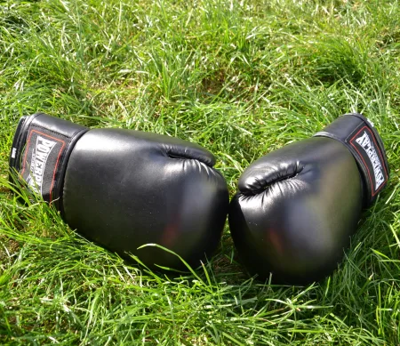 Боксерські рукавиці PowerPlay 3004 Classic Чорні 8 унцій