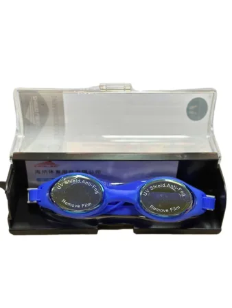 Окуляри для плавання Zhenglang D25720 8+ синій