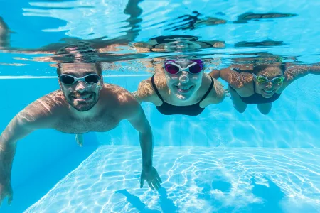 Окуляри для плавання Bestway 14+ 21051 Зелений