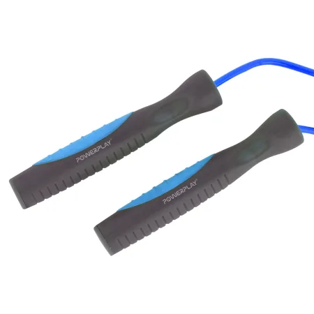 Скакалка PowerPlay 4204 класичний Jump Rope блакитна 2,7 m.