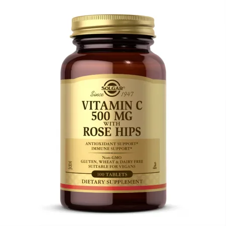 Vitamin C with Rose Hips 500 мг 100 таблеток