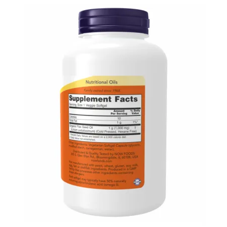 Flax Oil Org 1000 мг - 120 вег. капсул