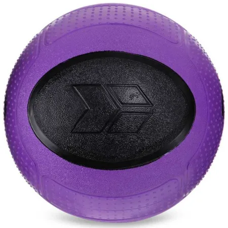 Мяч медицинский медбол Medicine Ball 1 кг фиолетовый-чёрный