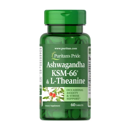 Ashwagandha KSM-66® & L-Theanine - 60 таблеток