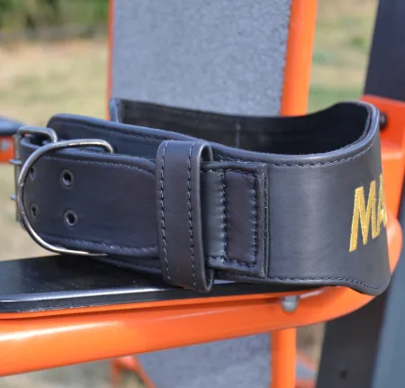 Пояс для важкої атлетики MadMax MFB-999 Restless & Wild Black XXL