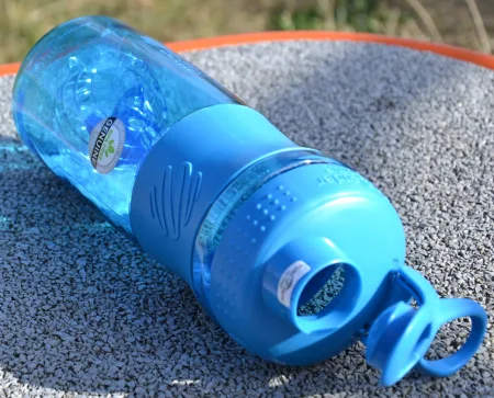 Шейкер спортивний пляшка BlenderBottle SportMixer Flip 820 мл блакитний