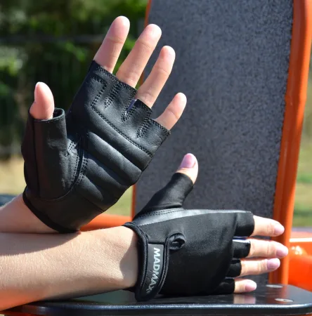 Рукавички для фітнесу MadMax MFG-251 Rainbow Grey XL