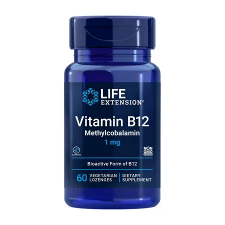 Vitamin B-12 Methylcobalamin 1 мг - 60 вег. льодяників