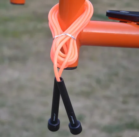 Скакалка PowerPlay 4201 Basic Jump Rope Помаранчева 2,8 m.