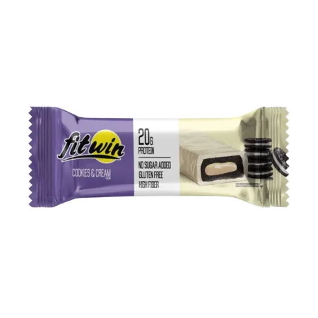 Fitwin Bar No Sugar Added - 60 г печиво та крем