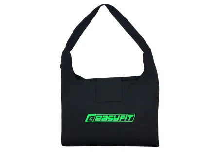 Масажний килимок EasyFit AcuRelax з голками (аплікатор Кузнєцова) чорно-зелений