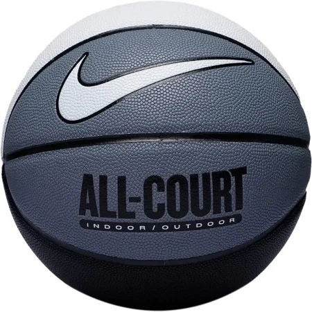 М'яч баскетбольний Nike Everyday All Court 8P Deflated Grey/Black/White size 7 N.100.4369.120.07 (оригінал)