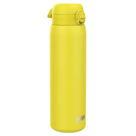 Пляшка для води металева ION8 1200 мл. Stainless Steel Yellow