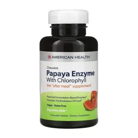 Papaya Enzyme with Chlorophyll жувальні - 100 жув. таблеток