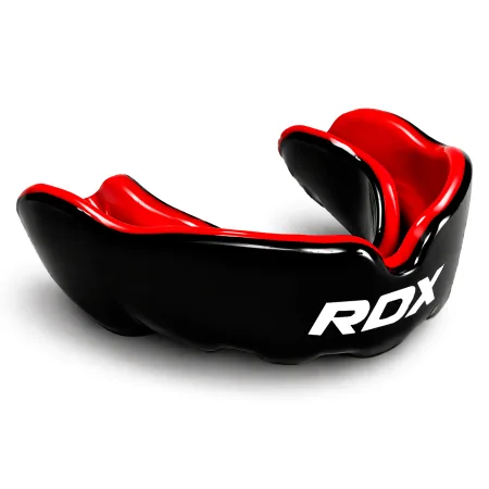 Капа RDX MOUTH GUARD JUNIOR Чорно червона GGS-3 GRJ Оригінал