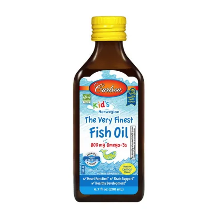 Kid's The Very Finest Fish Oil 800 мг Omega-3 s - 200 мл Лимон