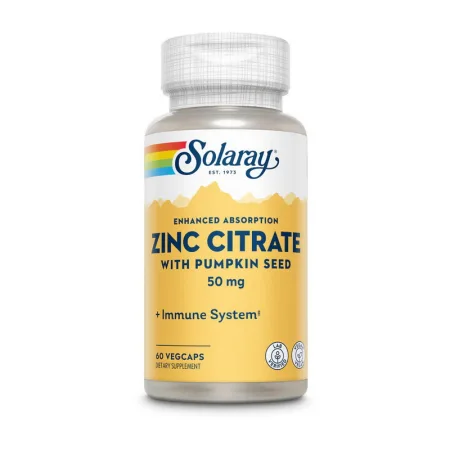Zinc Citrate - 50 мг 60 вегетаріанських капсул