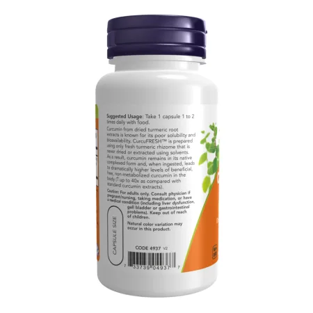 CurcuFRESH™ Curcumin 500 мг - 60 капсул