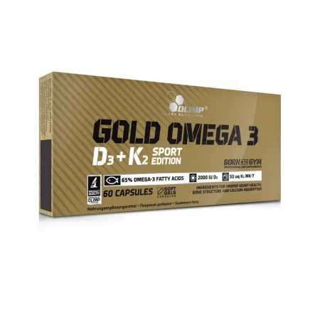 Gold Omega 3 D3+K2 sport edition - 60 капсул