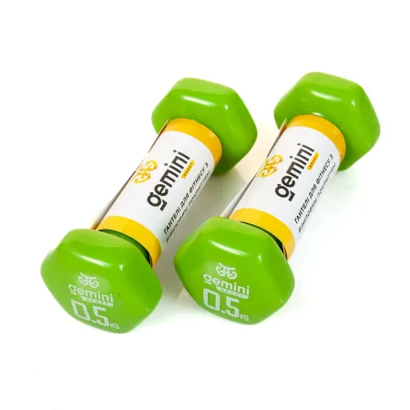 Гантелі Sport для фітнесу з вініловим покриттям 2 шт по 0,5 кг GSD-0.5GR