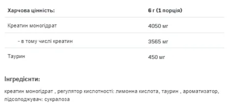 Creatine Muscle Max - 500 г чистий