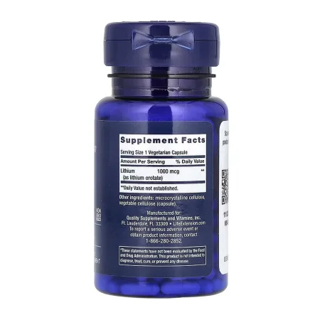 Lithium 1000 мкг - 100 капсул