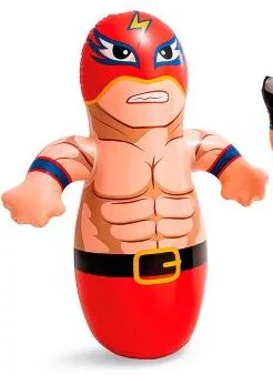 Inflatable Punching Bag (Roly-Poly) for Children Intex Mexican Wrestling
