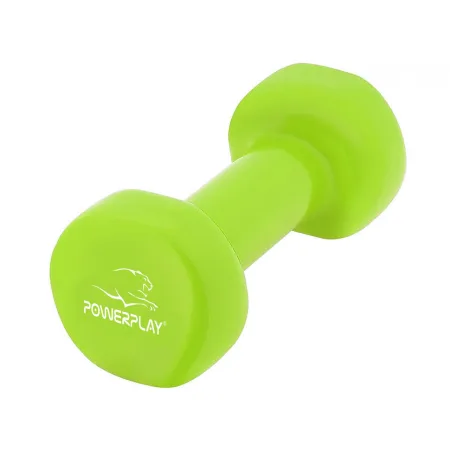 Гантелі вінілові PowerPlay 2 * 1,5 кг. PP_4103 зелені (2шт. - пара)