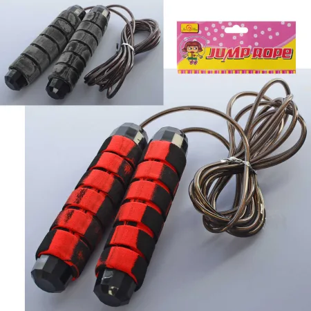 Скакалка швидкісна кросфіт зі сталевим тросом