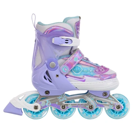 Ролики з захистомрозмір 31-34 бірюзово-фіолетовий 65009-7 S