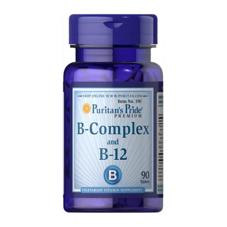 Vitamin B Complex and Vitamin B-12 90 таблеток
