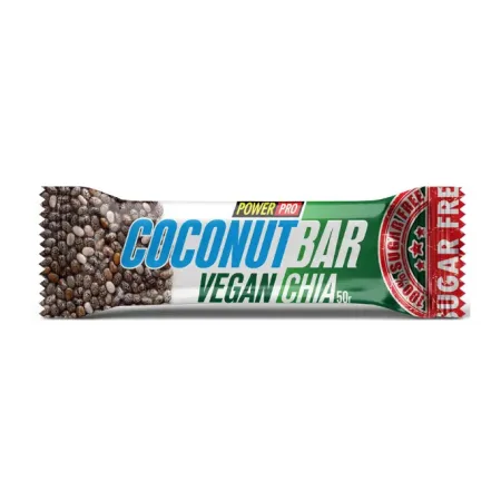 Coconut Bar Vegan Chia - 50 г