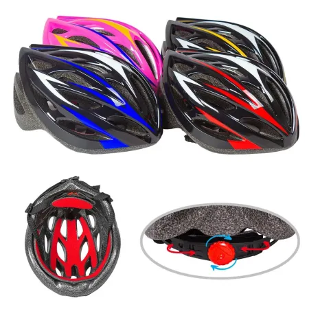 Шолом захисний регульований чорний-синій