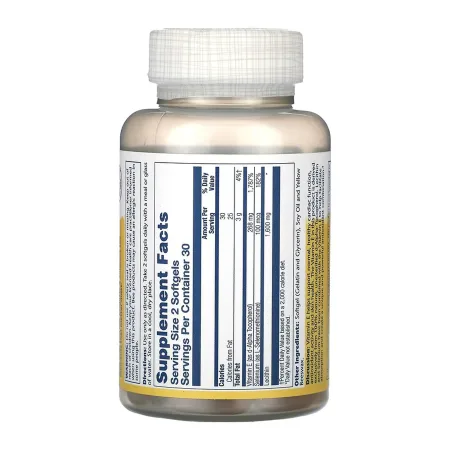 Bio Vitamin E with Selenium 268 мг - 60 софтгель