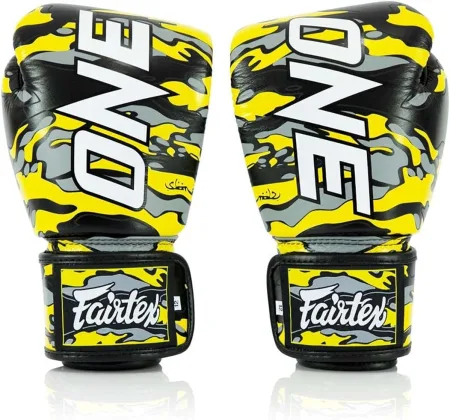 Боксерські рукавиці Fairtex BGV-ONE X STBG (натуральна шкіра) 12 унцій (бинти в комплекті)