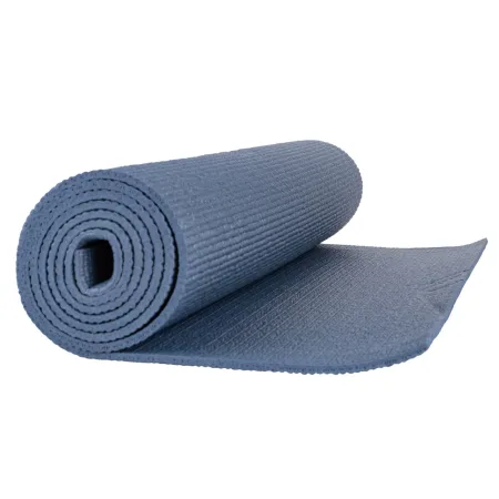 Килимок для йоги та фітнесу PowerPlay 4010 PVC Yoga Mat темно синій 173x61x0,6