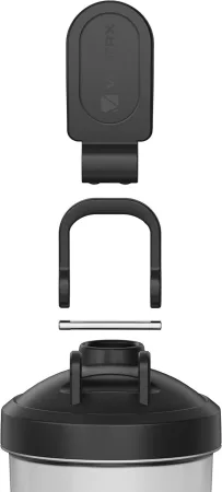 Шейкер спортивний електричний VOLTRX Merger 700 мл. Black